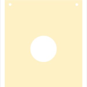 Air Pistol Template ( 10 Metres)