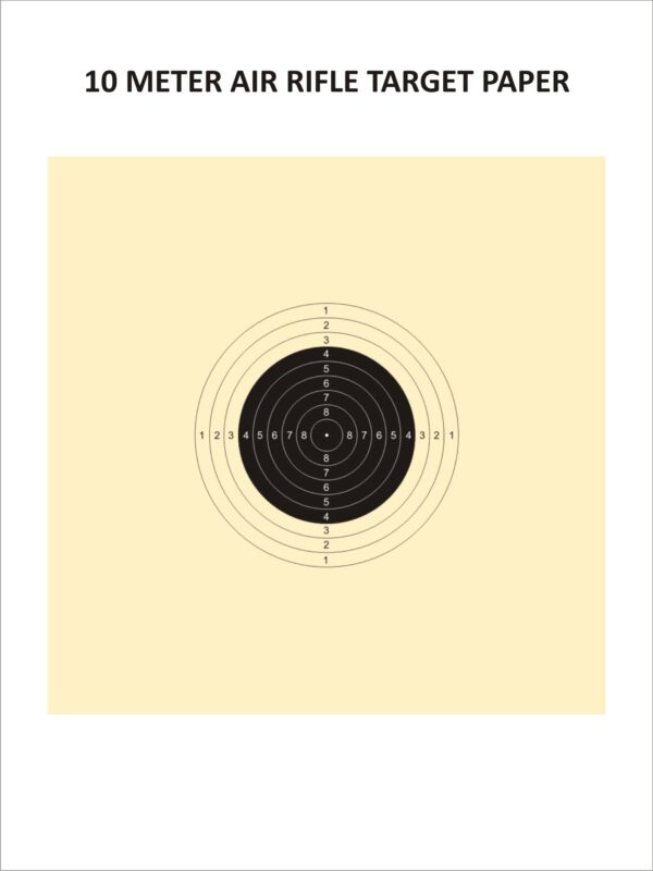 10M AIR RIFLE PAPER TARGET(PREMIUM)
