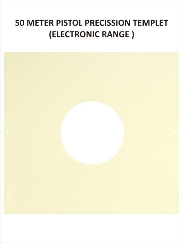 25M  PISTOL PRECISION TEMPLATE MEGALINK