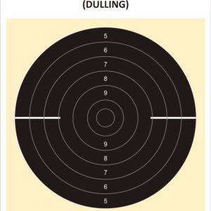 25M PISTOL DWELLING PAPER TARGET