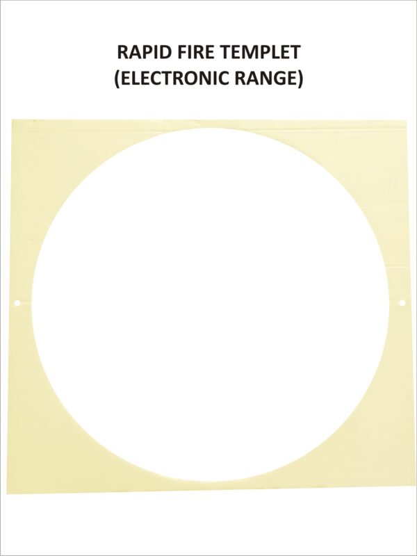 25M PISTOL RAPID FIRE PAPER TARGET