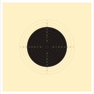 50M RIFLE PAPER TARGET